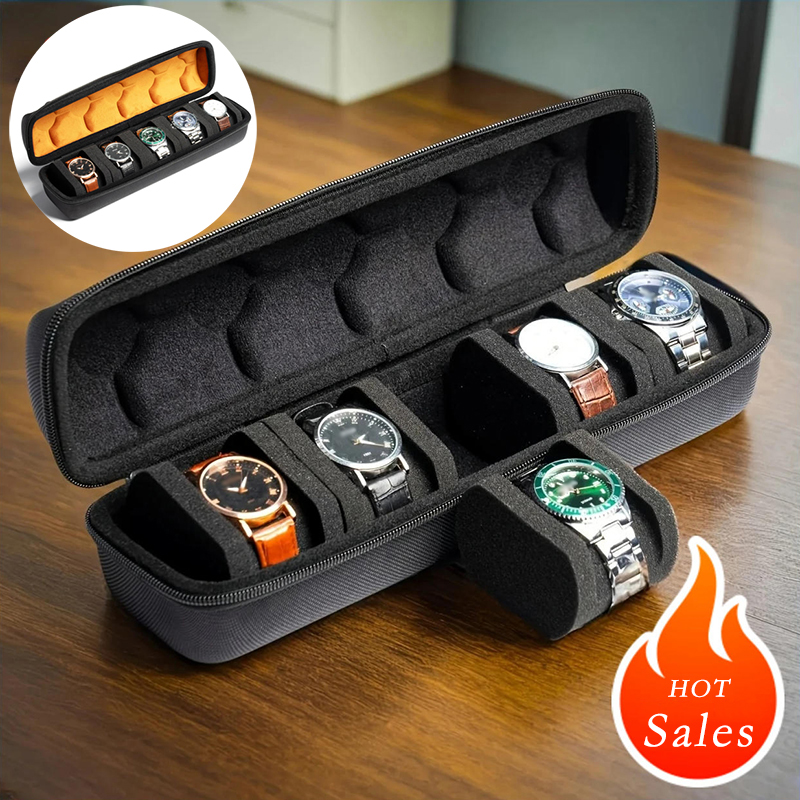 Men Accessories Organiser - Kotak Penyimpanan Jam Tangan untuk Pria,