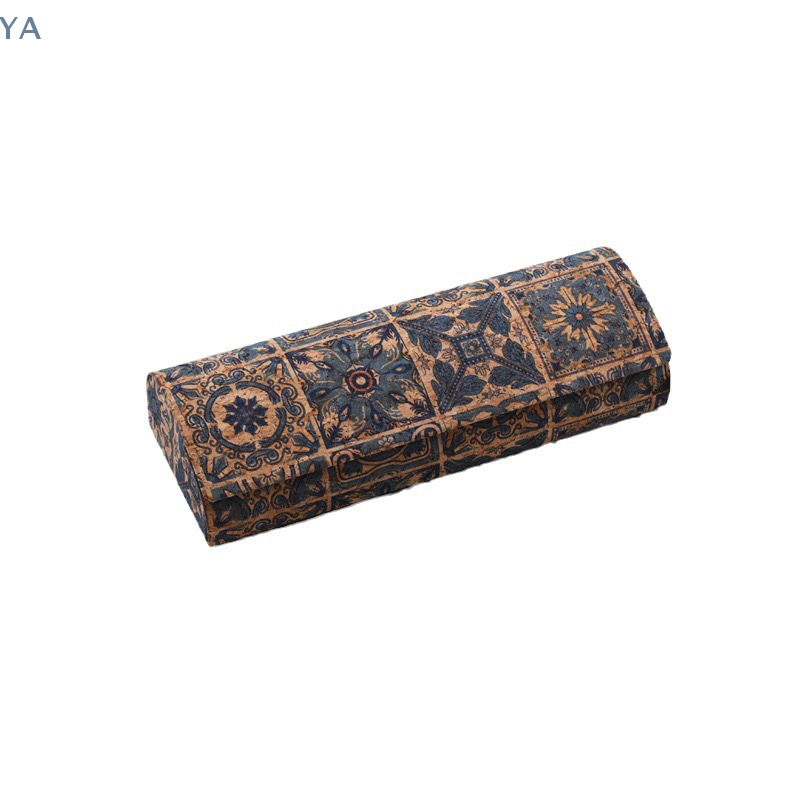 Men Accessories To Look Good - [Y] Kotak Kacamata Gabus Alami Cangkang