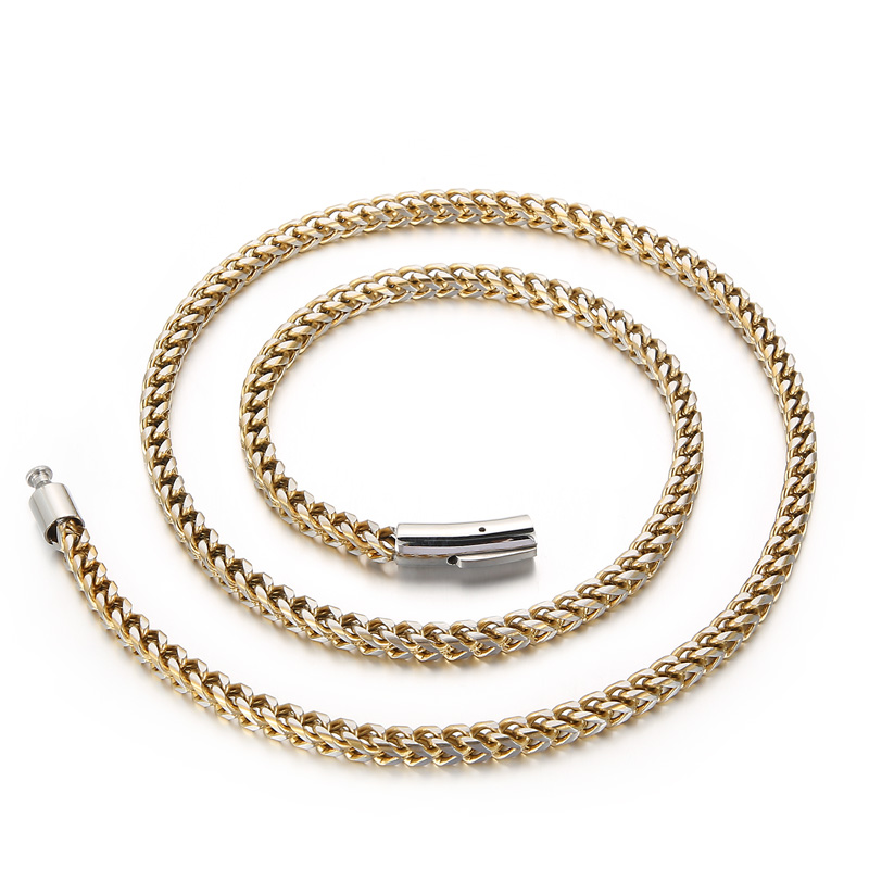 Men Accessories Singapore - 4Mm Lebar Baja Tahan Karat 68Cm