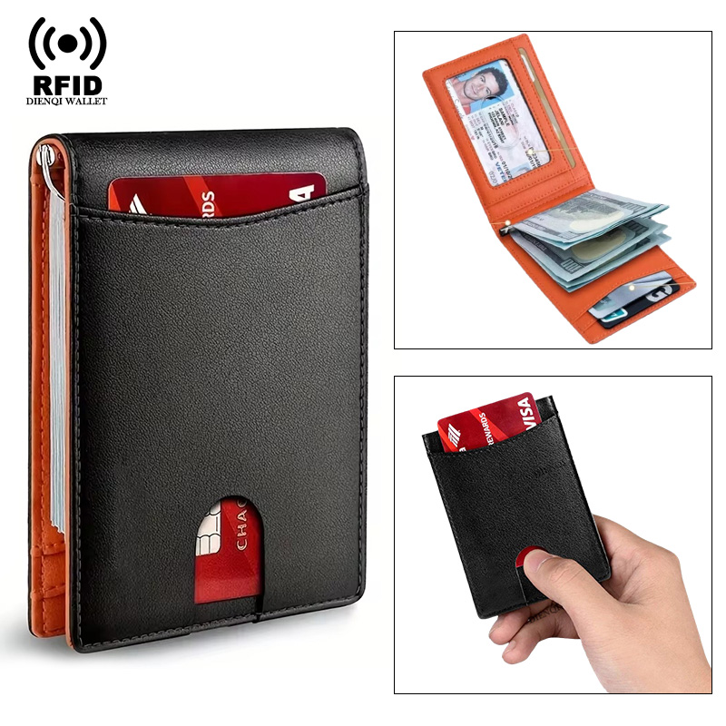 Money Clip Slim - Tempat Kartu Bisnis Tempat Kartu Kredit