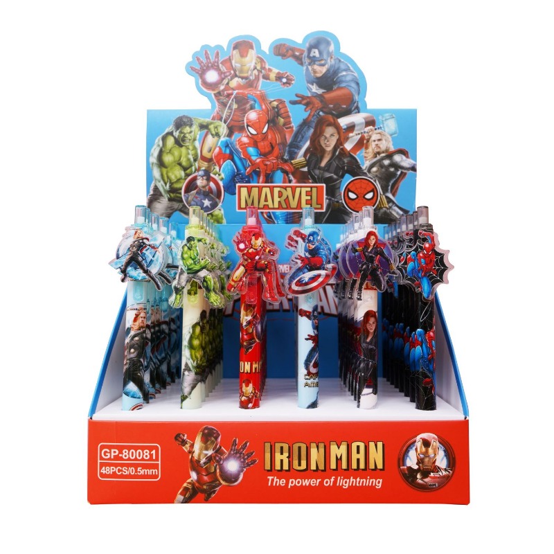 Men Accessories To Look Good - Pulpen Plastik Marvel Avengers Spider Man