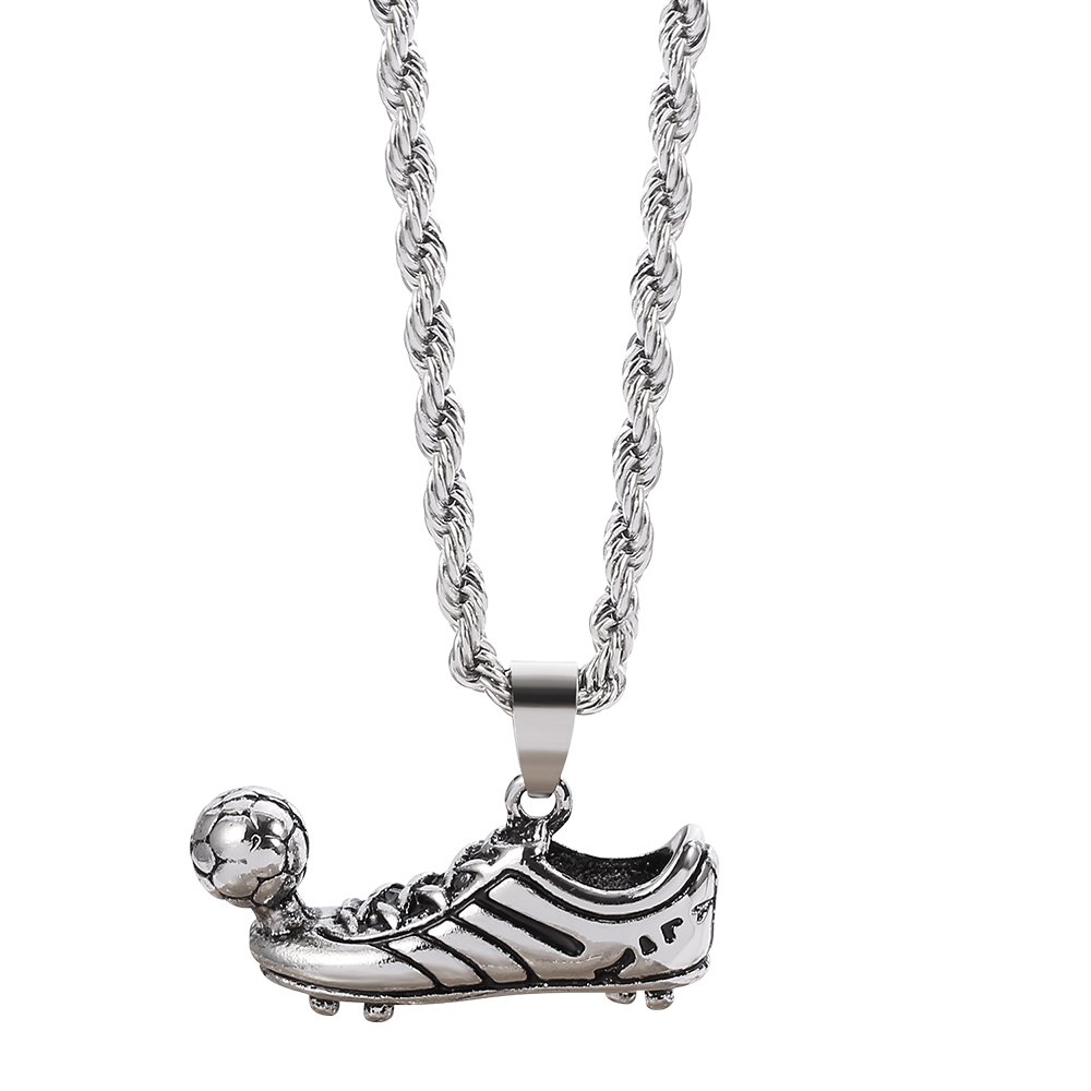 Men Accessories Singapore - Kalung liontin sepatu sepak bola Hip