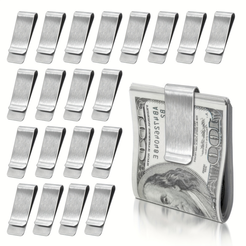 Card Case Minimalist - 20PCS Dompet Tipis Stainless Steel Perak