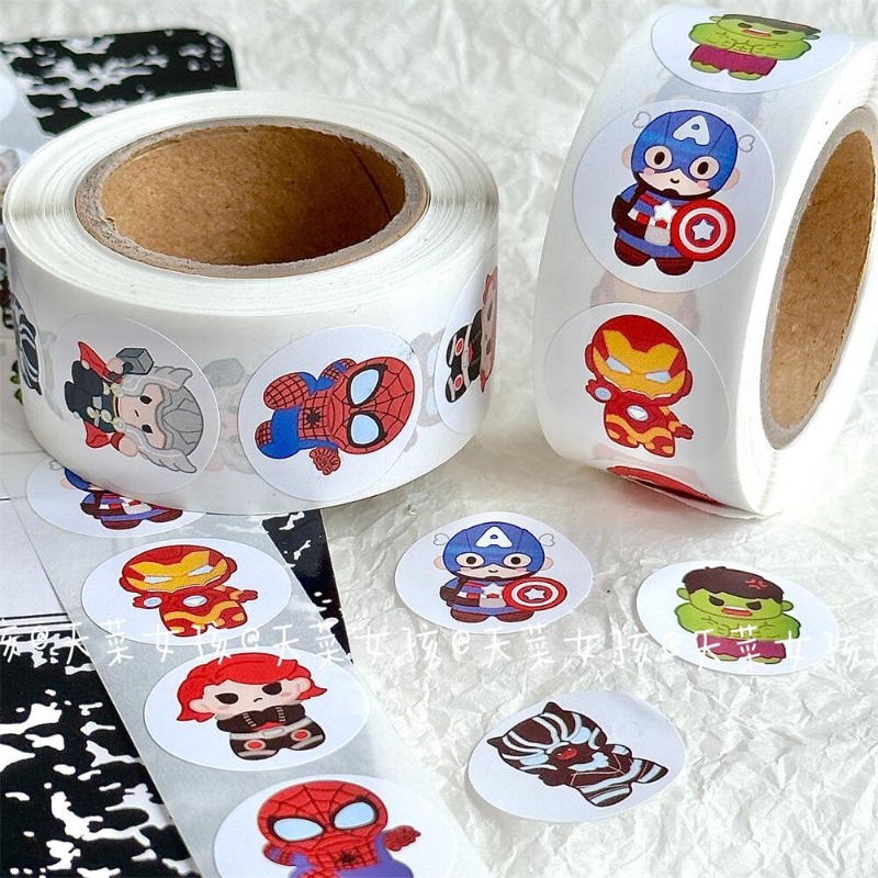 Men Accessories To Look Good - 500 Stiker Marvel Spider Man Iron