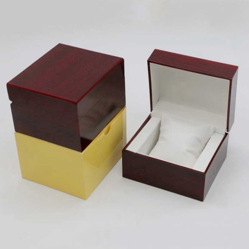 Men Accessories Organiser - Kotak Jam Tangan Kayu Slot Tunggal