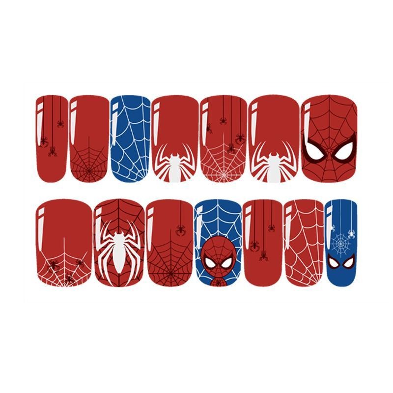 Men Accessories To Look Good - Stiker Kuku Marvel Avengers Spider Man