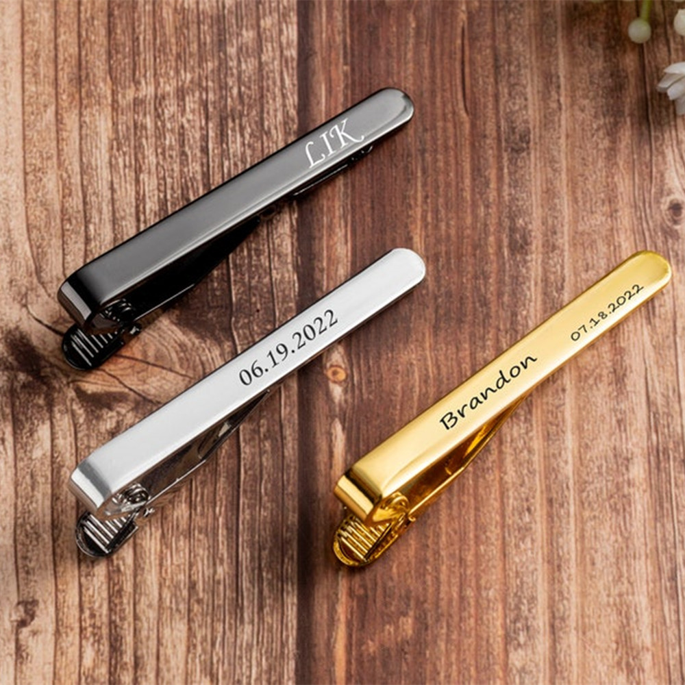 Men Accessories Name - Pin Dasi Nama Logo Kustom Yang