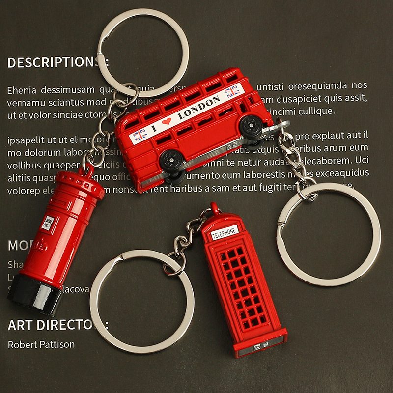 Men Accessories Organiser - Baru London merah kunci pengatur kotak