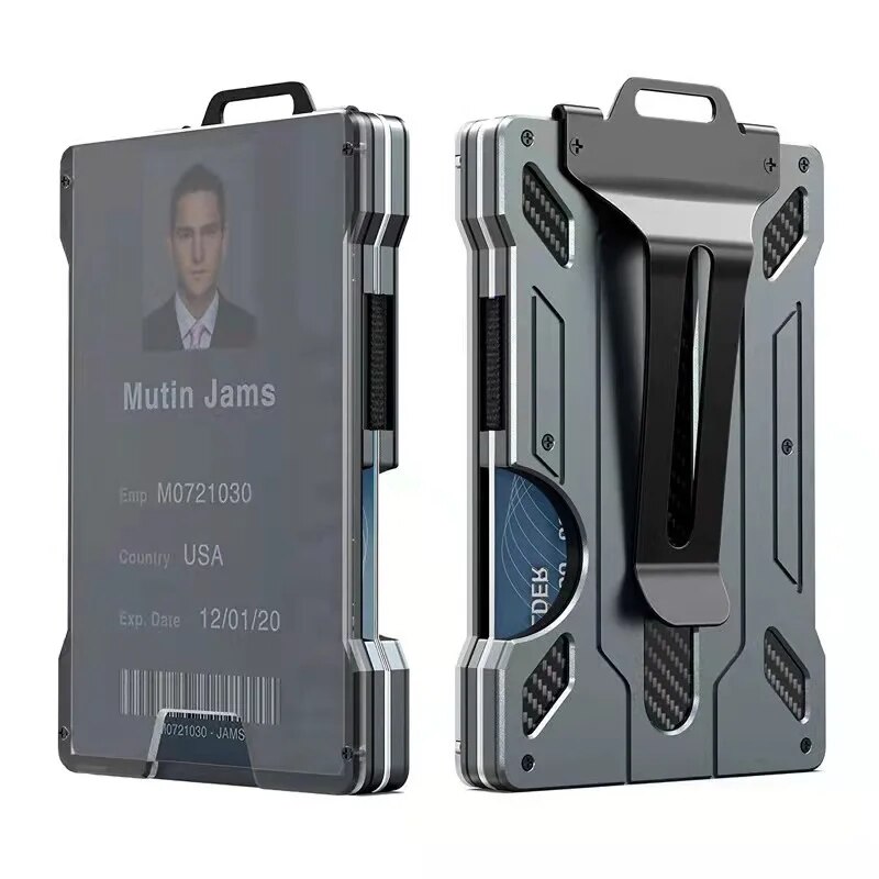 Money Clip Slim - Dompet Minimalis Tipis untuk Pria Dompet