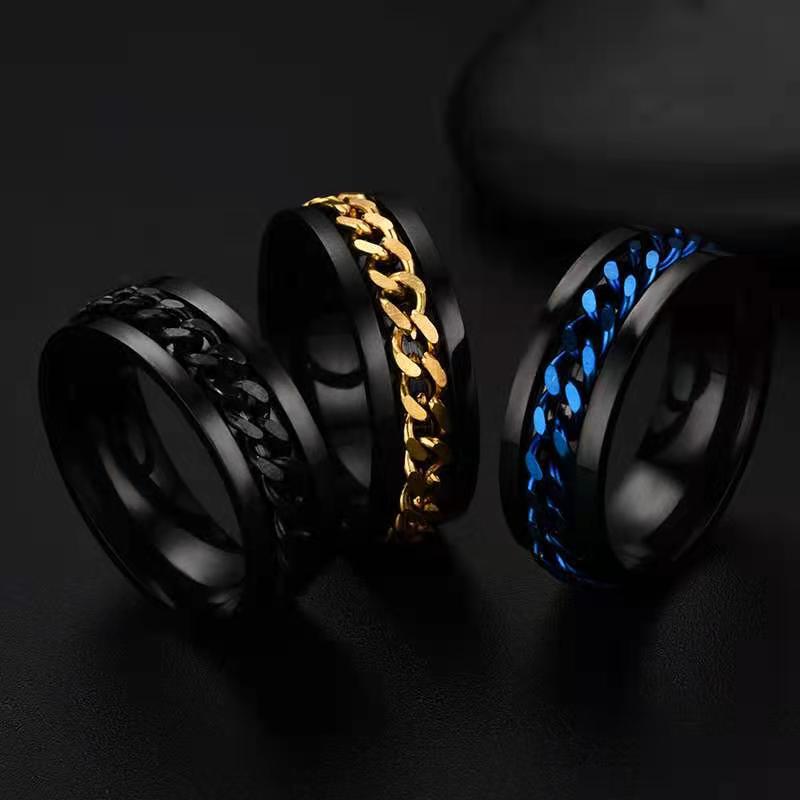Cincin Pasangan Putar Bahan St - Men Accessories Name ulasan dan harga