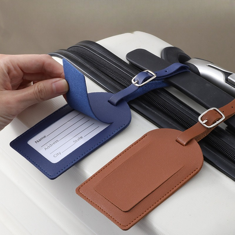 Tag Bagasi Wanita Pria Kulit P - Men Accessories Name ulasan dan harga