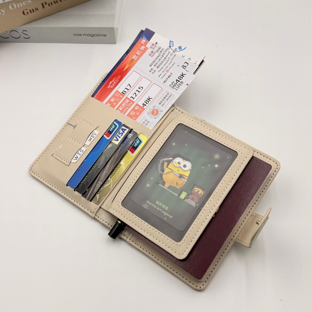 Sampul Paspor Kulit PU untuk P - Travel Organizer Men ulasan dan harga