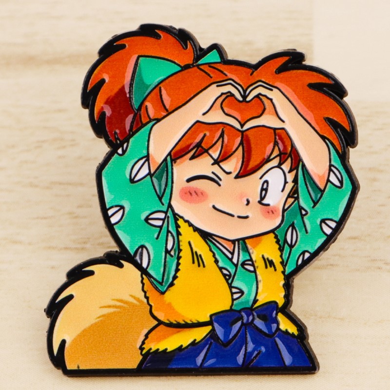 Pin Enamel Bentuk Hati Karakte - Lapel Pin Enamel ulasan dan harga