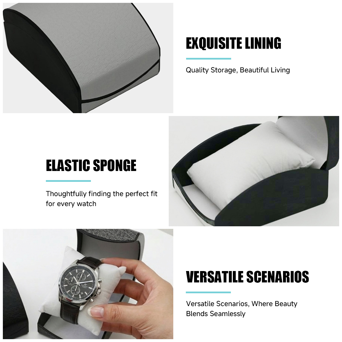 Kotak Penyimpanan Jam Tangan O - Men Accessories Organiser ulasan dan harga