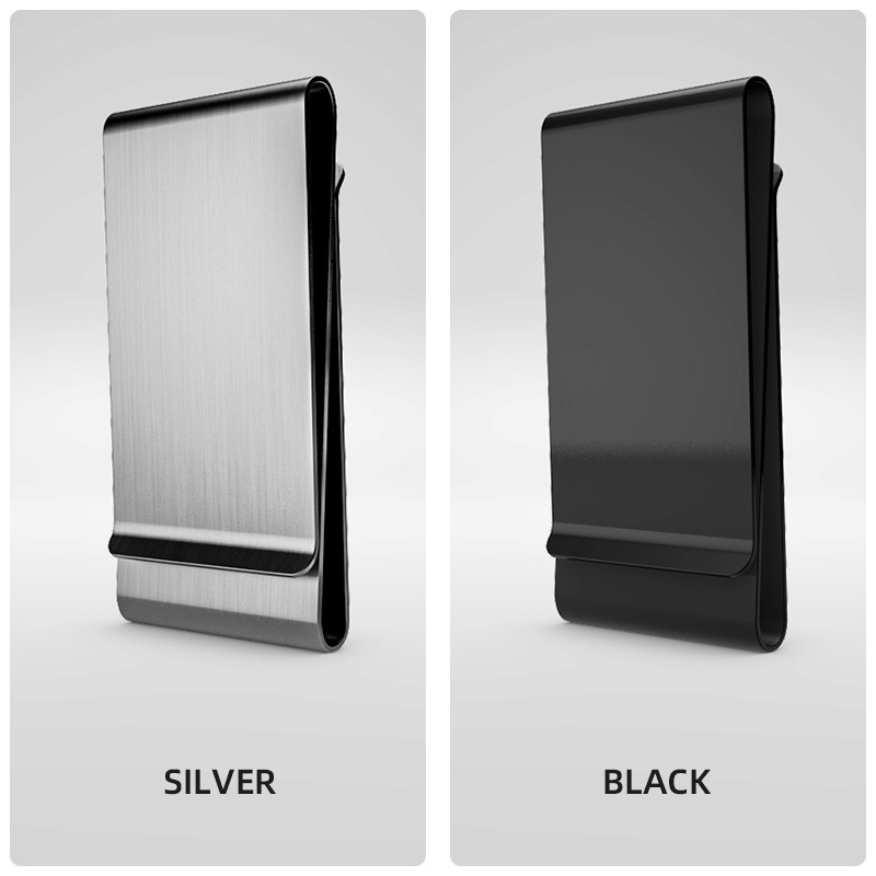 QOONG Stainless Steel Slim Dou - Money Clip Slim ulasan dan harga