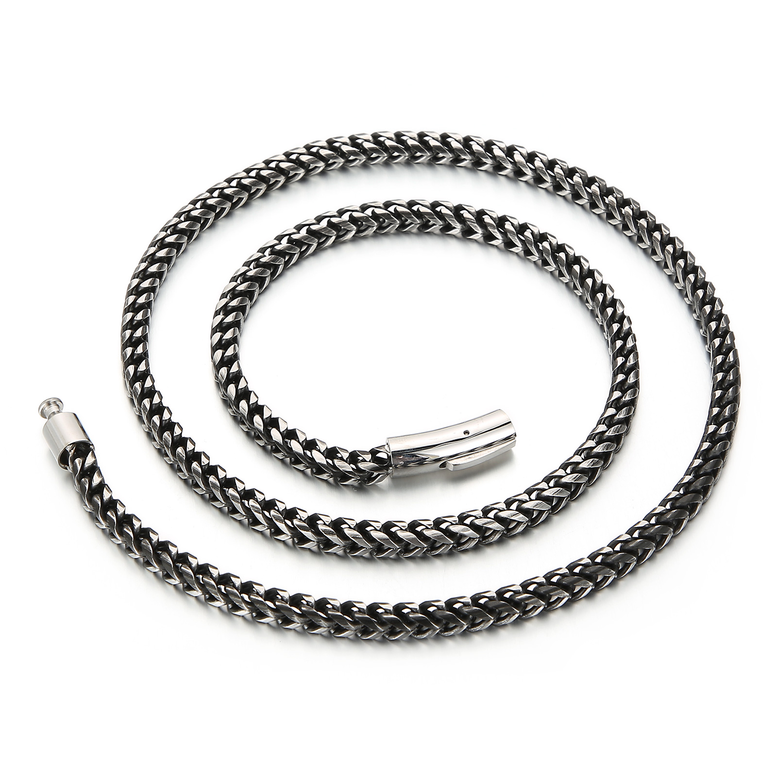 4Mm Lebar Baja Tahan Karat 68C - Men Accessories Singapore ulasan dan harga