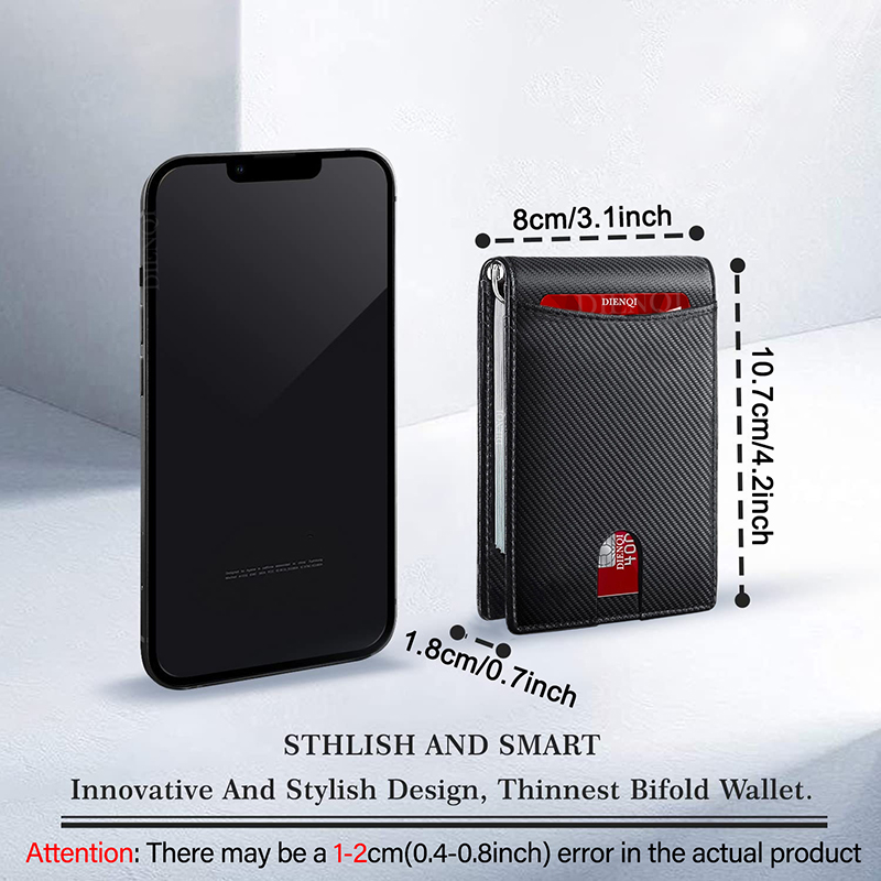 Tempat Kartu Bisnis Tempat Kar - Money Clip Slim ulasan dan harga