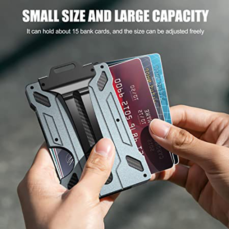 Dompet Kartu RFID Fashion, Tem - Card Case Minimalist ulasan dan harga