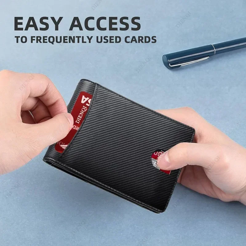 Dompet Kartu Bisnis RFID Pria, - Money Clip Slim ulasan dan harga