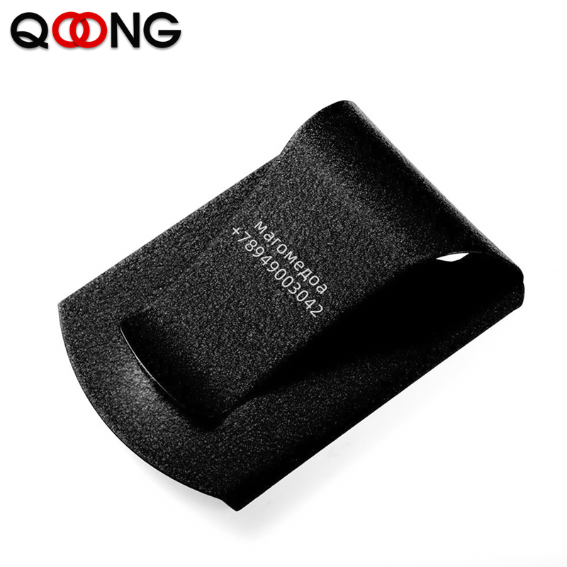 Qoong Kustom Huruf Stainless S - Money Clip Slim ulasan dan harga