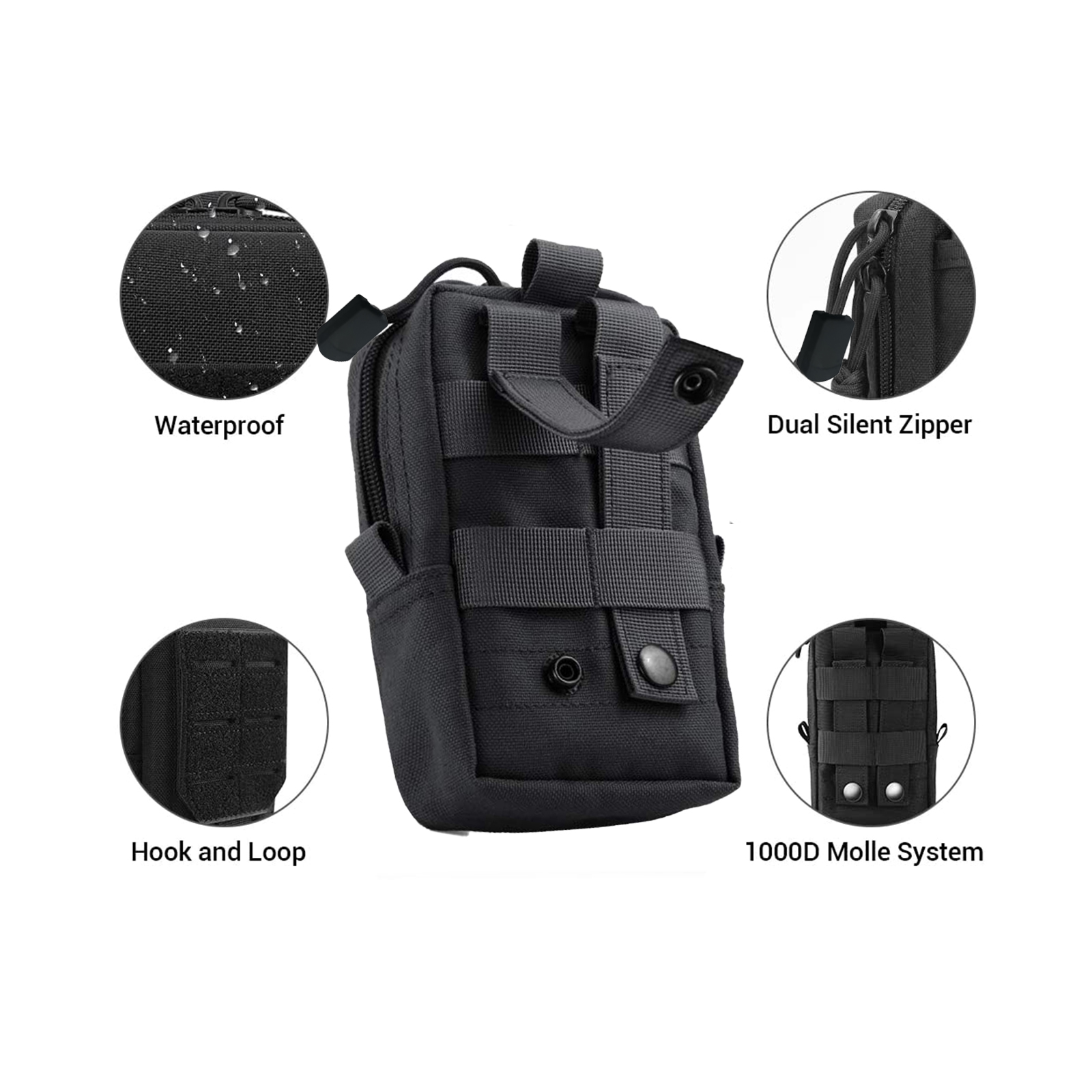 Tas pinggang kantong Molle Tak - Men Accessories Organiser ulasan dan harga