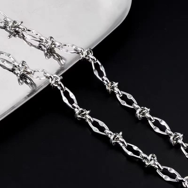 ASONSTEEL Kalung Rantai Lebar  - Men Accessories Singapore ulasan dan harga