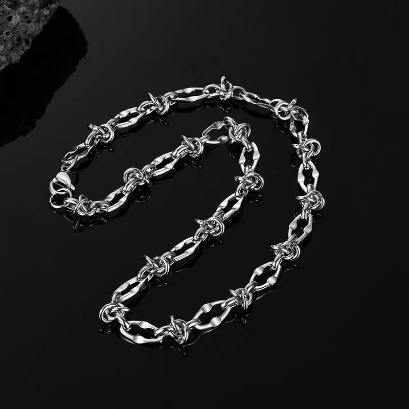ASONSTEEL Kalung Rantai Lebar  - Men Accessories Singapore ulasan dan harga