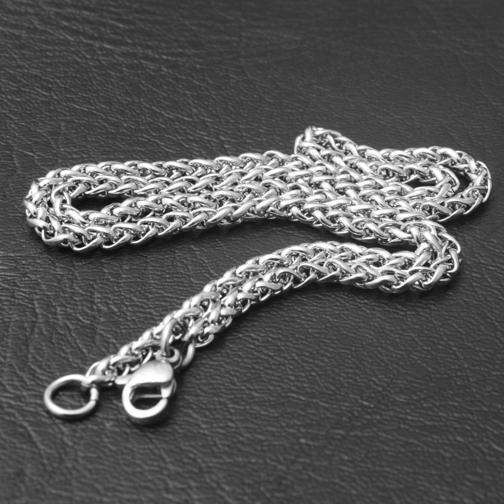 Kalung Rantai Putar Baja Tahan - Men Accessories Singapore ulasan dan harga