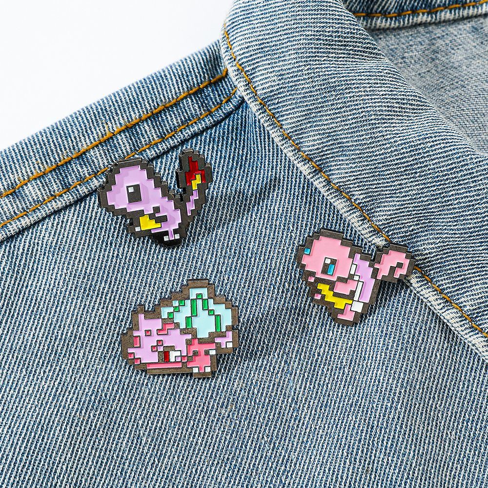 Pin Enamel Logam Pokemon Mosai - Lapel Pin Enamel ulasan dan harga