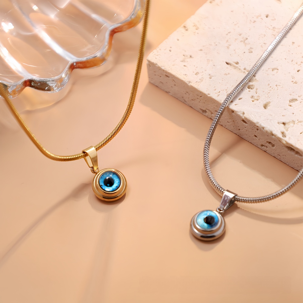 Kalung Liontin Mata Malaikat S - Men Accessories Singapore ulasan dan harga