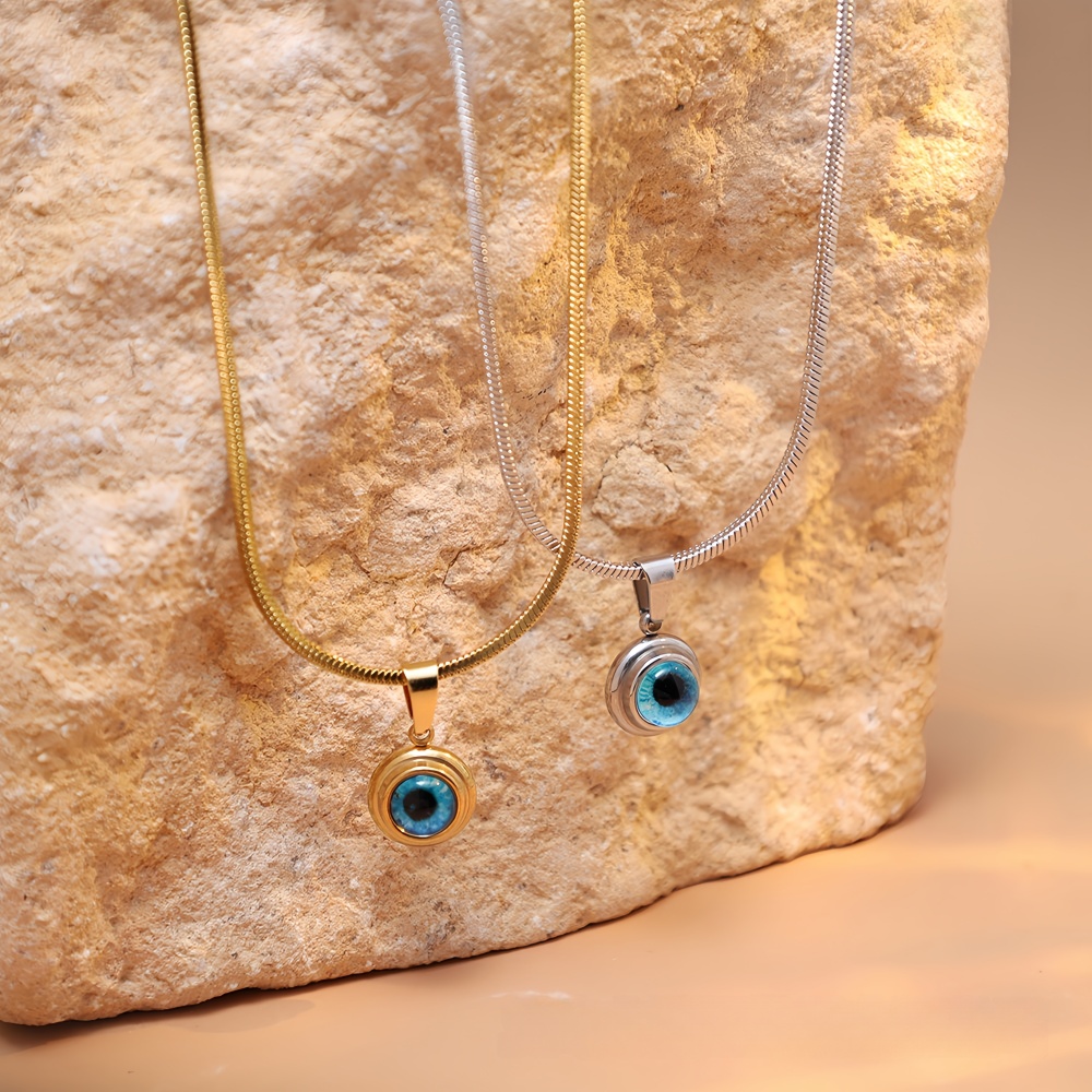 Kalung Liontin Mata Malaikat S - Men Accessories Singapore ulasan dan harga