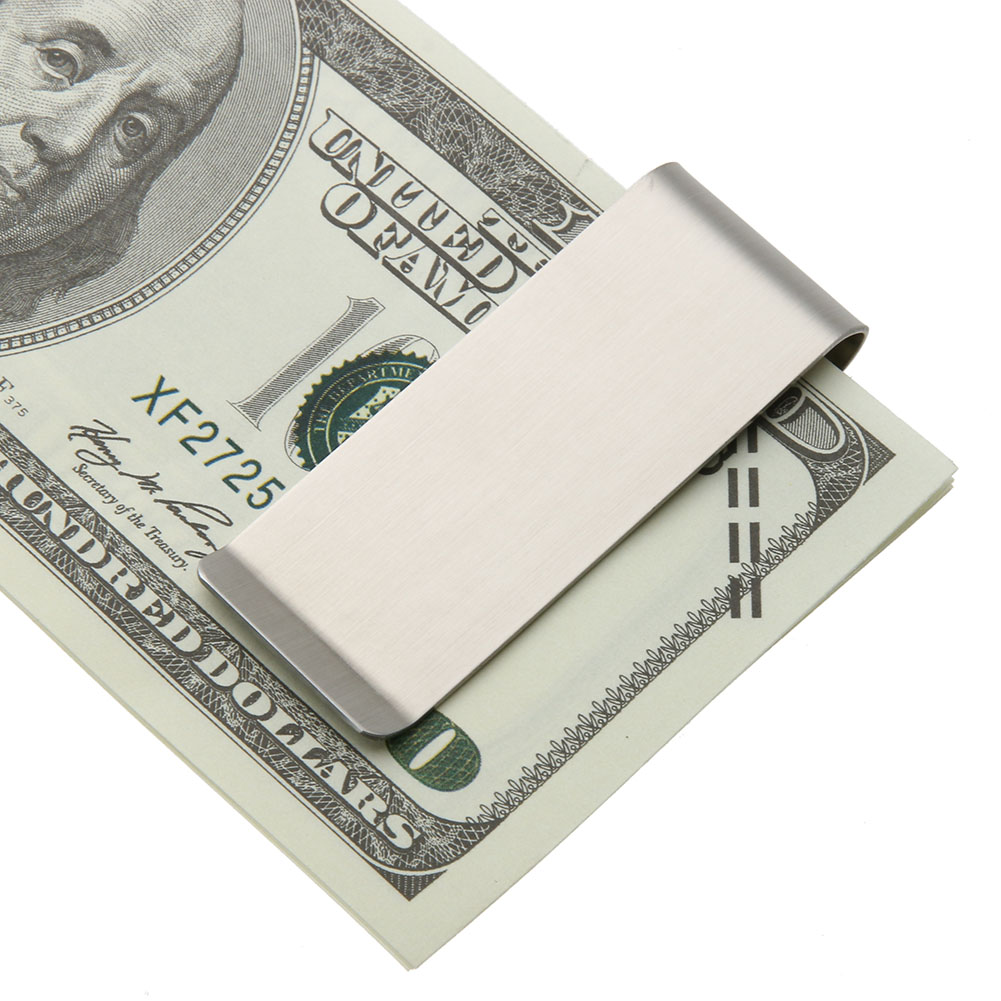 Klip Uang Baja Tahan Karat Kli - Money Clip Slim ulasan dan harga