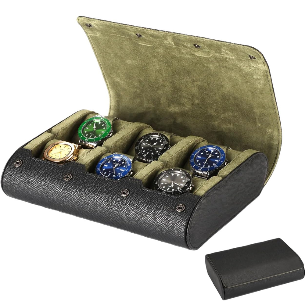 6 Kotak Jam Tangan Travel  Kot - Travel Organizer Men ulasan dan harga