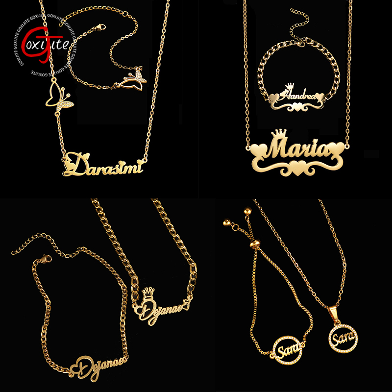 Goxijite Menyesuaikan Nama Kal - Men Accessories Name ulasan dan harga