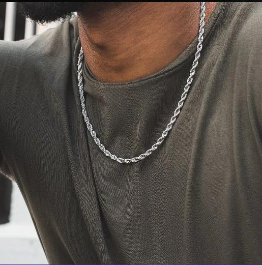 LUXUSTEEL 1 Buah Rantai Tali P - Men Accessories Singapore ulasan dan harga