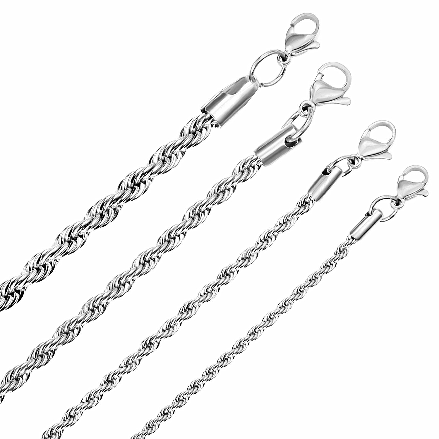 LUXUSTEEL 1 Buah Rantai Tali P - Men Accessories Singapore ulasan dan harga