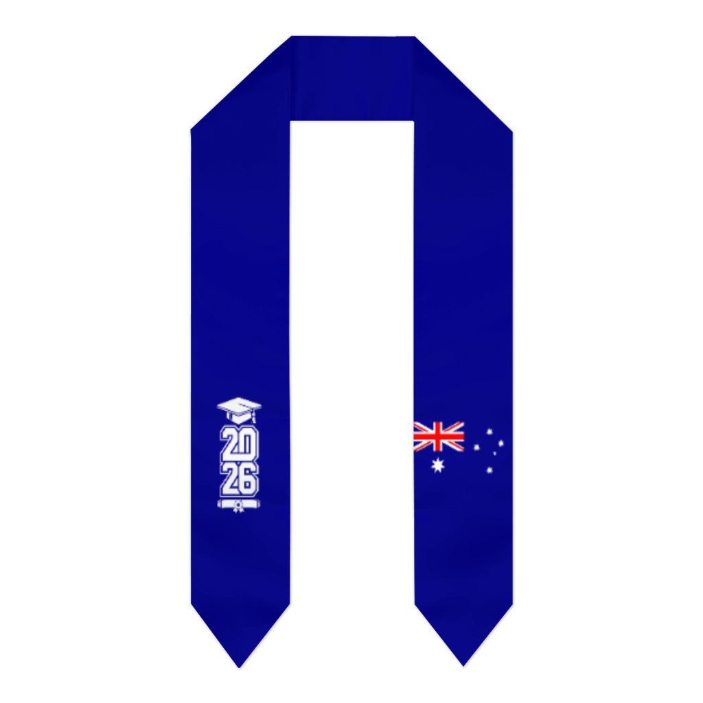 Syal Bendera Australia Wisuda  - Men'S Accessories Australia ulasan dan harga