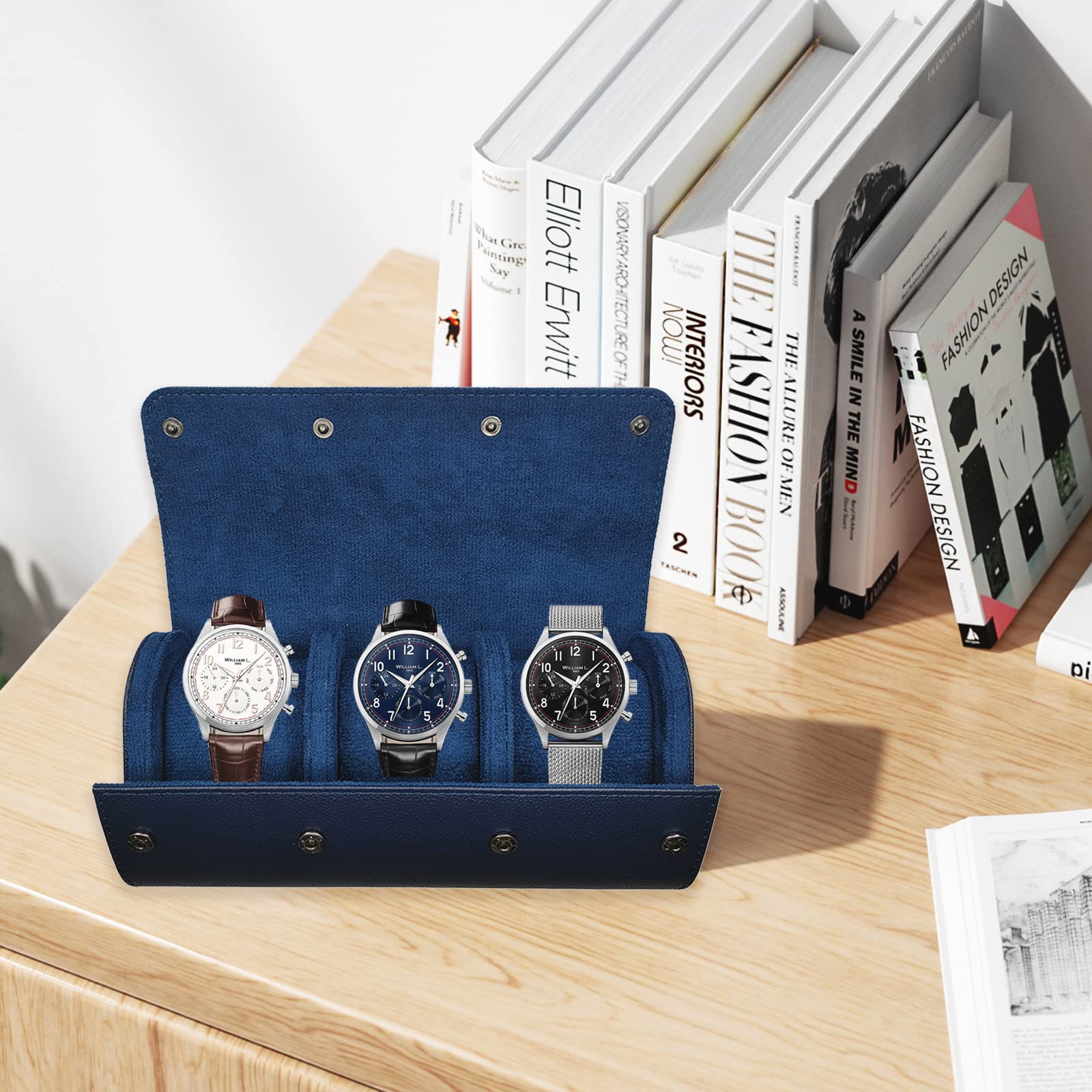 Kotak Penyimpanan Jam Tangan - - Men Accessories Organiser ulasan dan harga