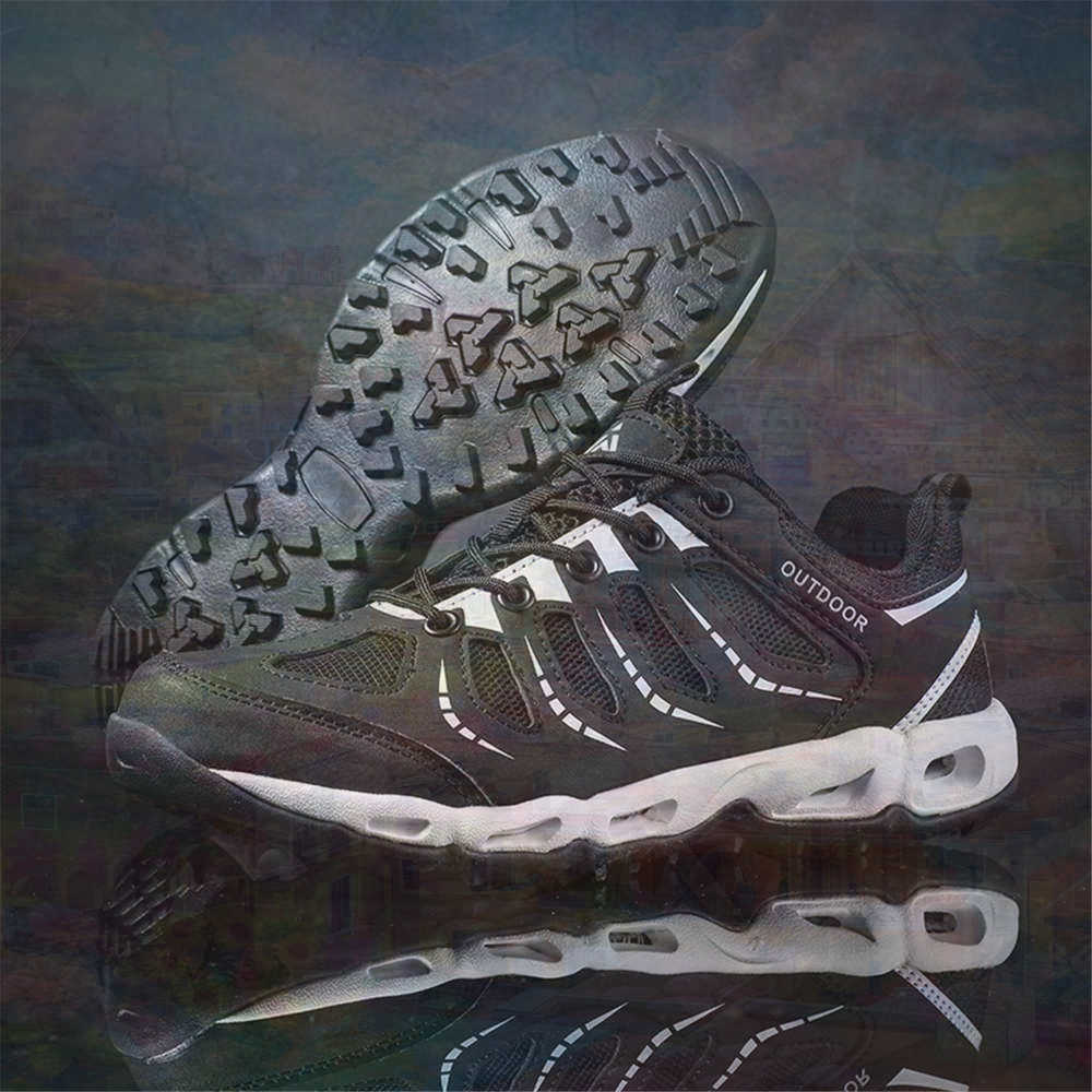 Sepatu Tenis Perak Ujung Bulat - Men Accessories Store ulasan dan harga