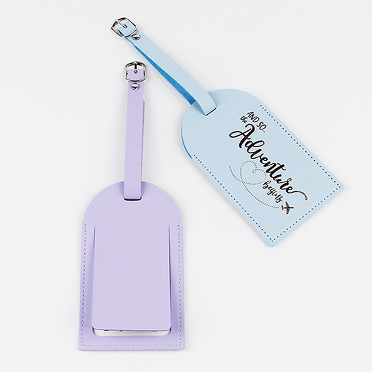 1 Buah Label Bagasi Kulit PU P - Men Accessories Name ulasan dan harga