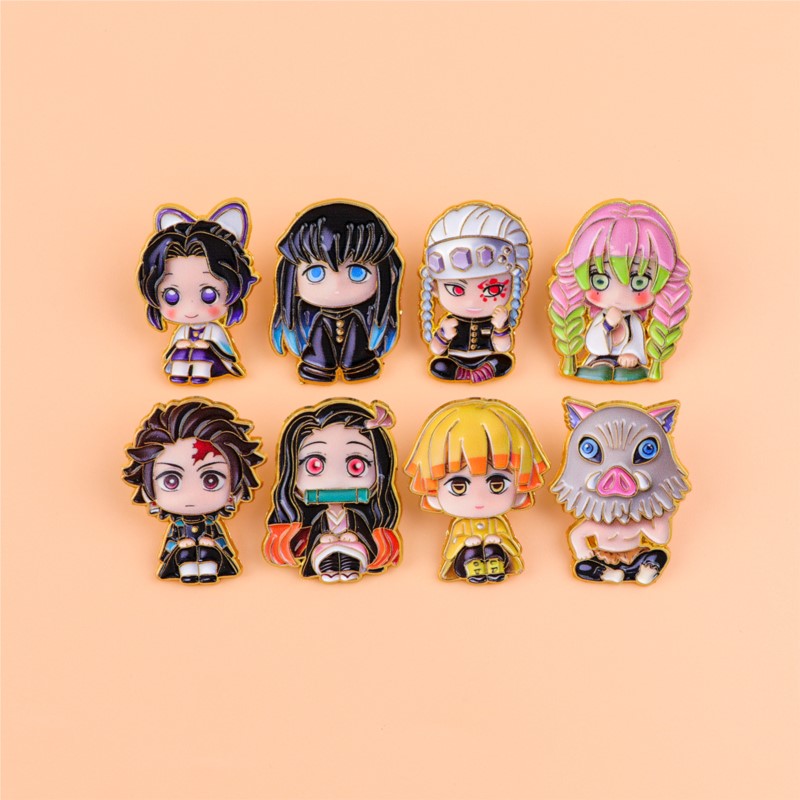 Pin Enamel Karakter Kartun Kim - Lapel Pin Enamel ulasan dan harga