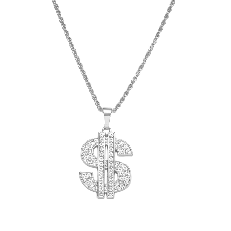 Kalung tanda Dollar 80s 90s ko - Men Accessories Singapore ulasan dan harga