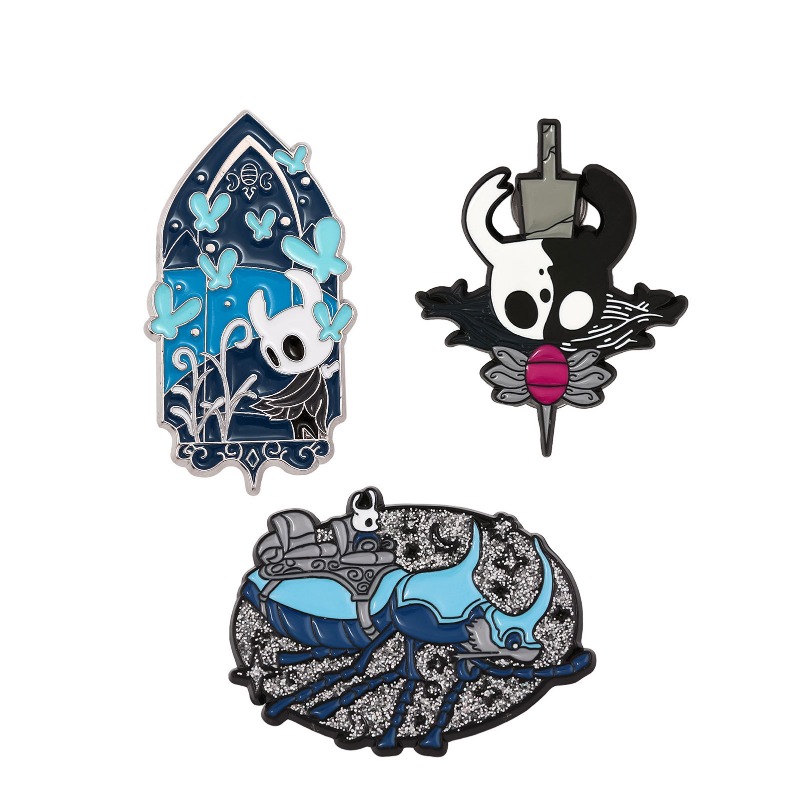 Bros Pin Enamel Hollow Knight  - Lapel Pin Enamel ulasan dan harga