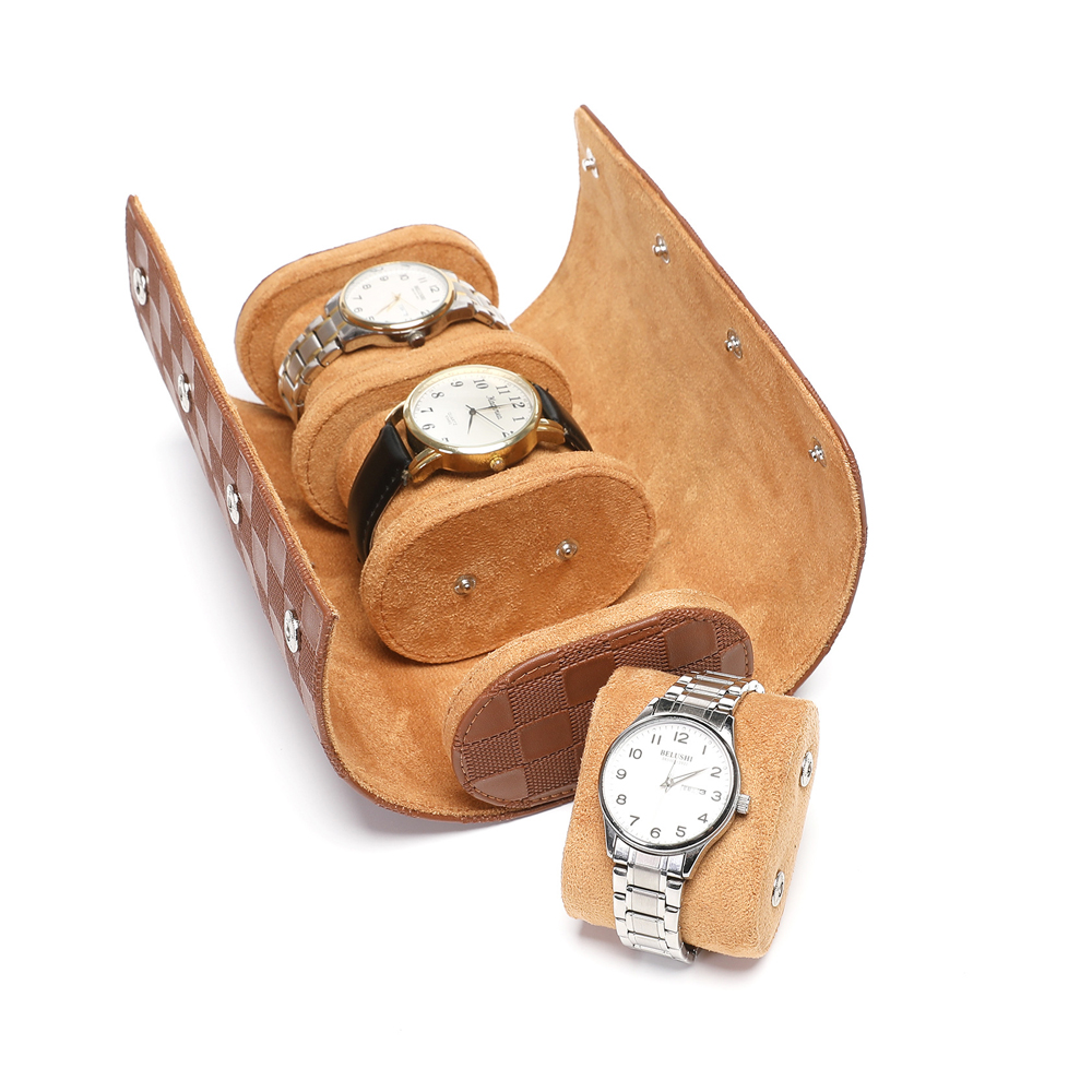 Kotak Jam Tangan Kulit Asli 1/ - Travel Organizer Men ulasan dan harga