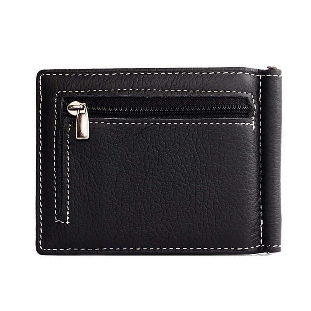 Dompet kulit asli pria, klip u - Money Clip Slim ulasan dan harga