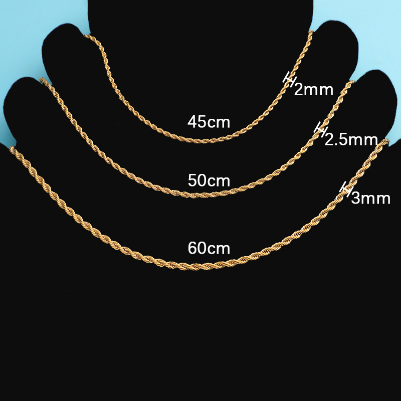 Fnixtar kalung rantai pria wan - Men Accessories Singapore ulasan dan harga