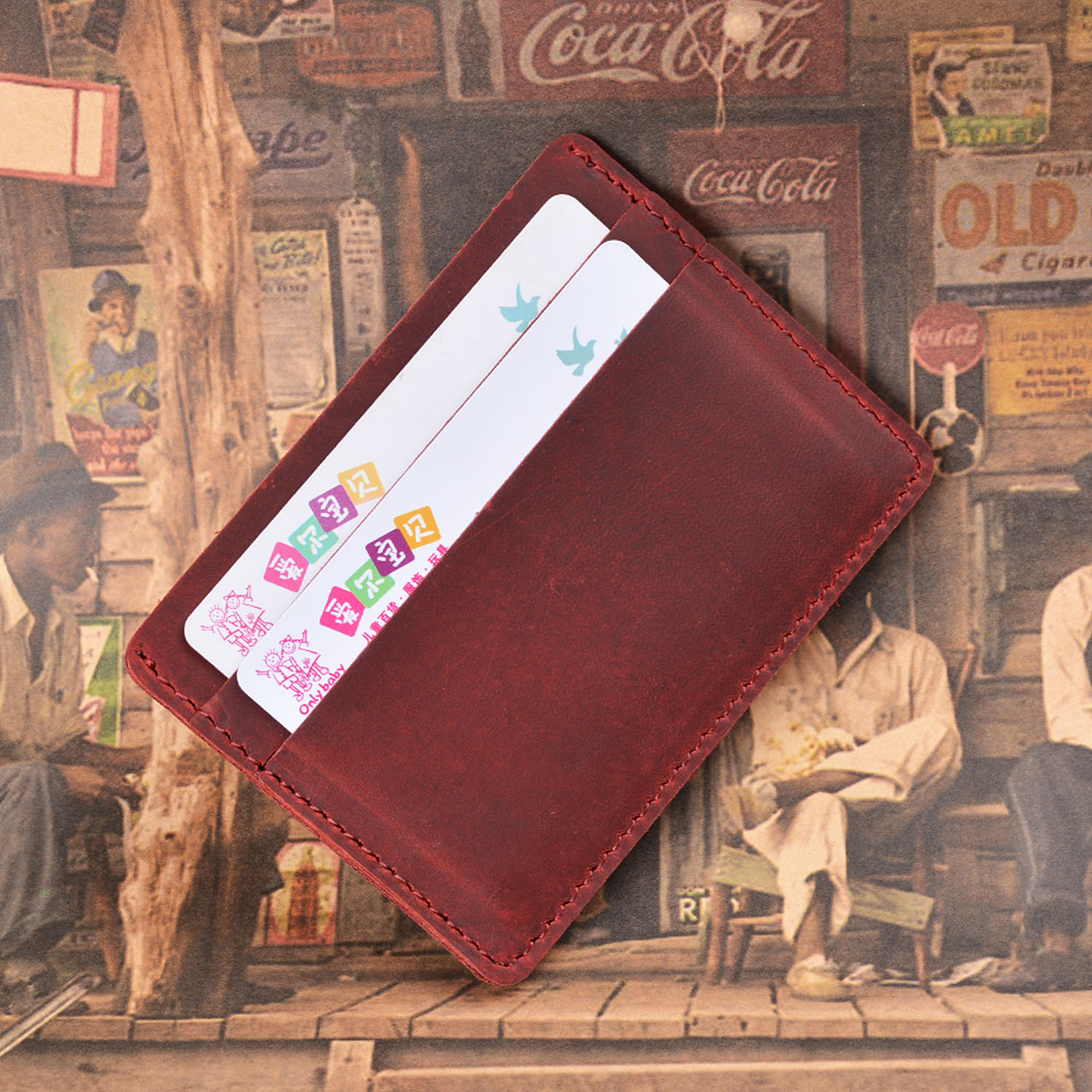 Dompet Kartu Mini Uniseks Vint - Money Clip Slim ulasan dan harga