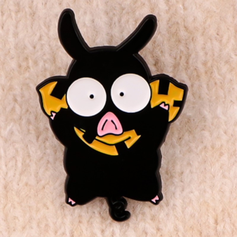 Pin Enamel Gambar Kartun Gadis - Lapel Pin Enamel ulasan dan harga