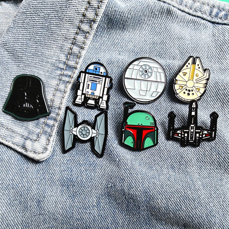 5/6/7 Buah Set Pin Enamel Bros - Lapel Pin Enamel ulasan dan harga