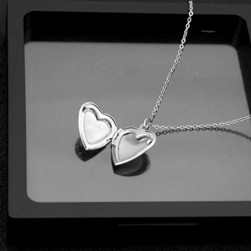 Kalung liontin liontin hati ci - Men Accessories Locket ulasan dan harga